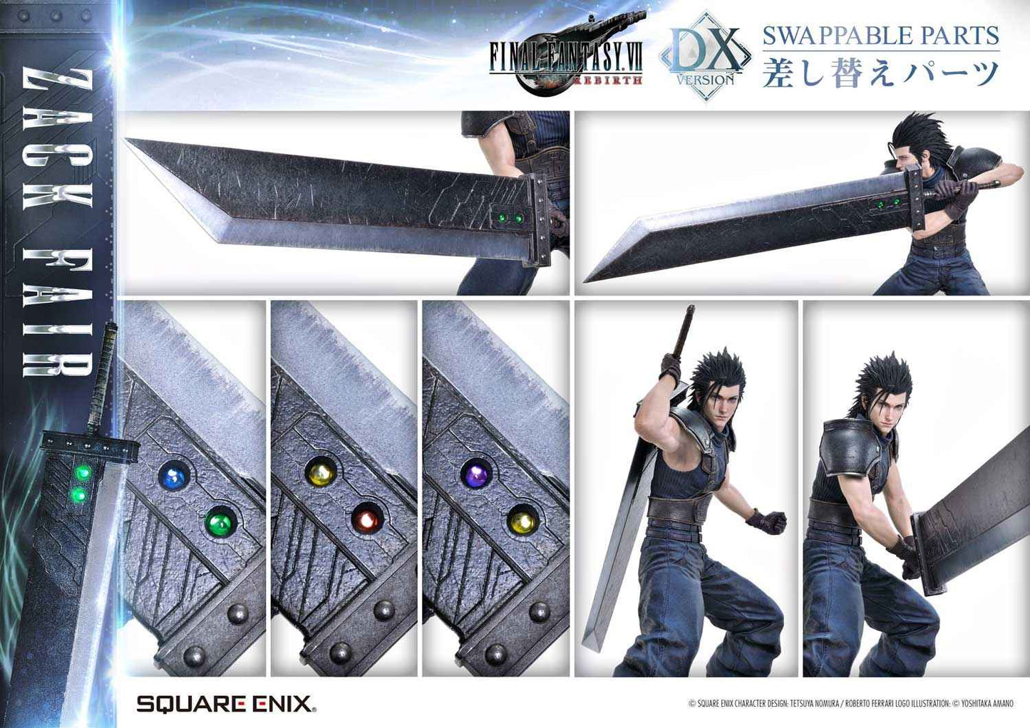 Final Fantasy ~ Prime 1 Studio ~ Zack Fair SEM-09 ~ Licensed Statue - Santoryu Resins Collectors