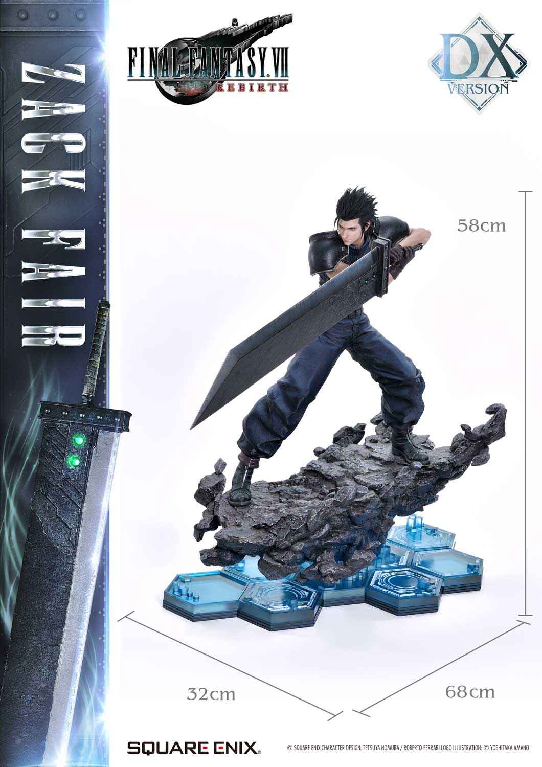 Final Fantasy ~ Prime 1 Studio ~ Zack Fair SEM-09 ~ Licensed Statue - Santoryu Resins Collectors