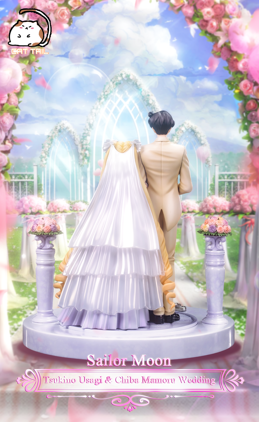Sailor Moon CAT TAIL Studio Tsukino Usagi & Mamoru Chiba's Wedding