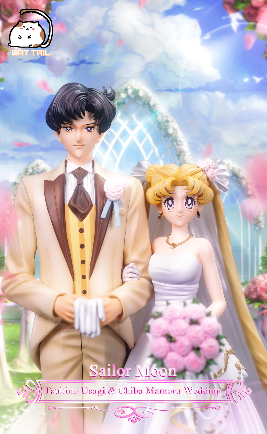 Sailor Moon CAT TAIL Studio Tsukino Usagi & Mamoru Chiba's Wedding