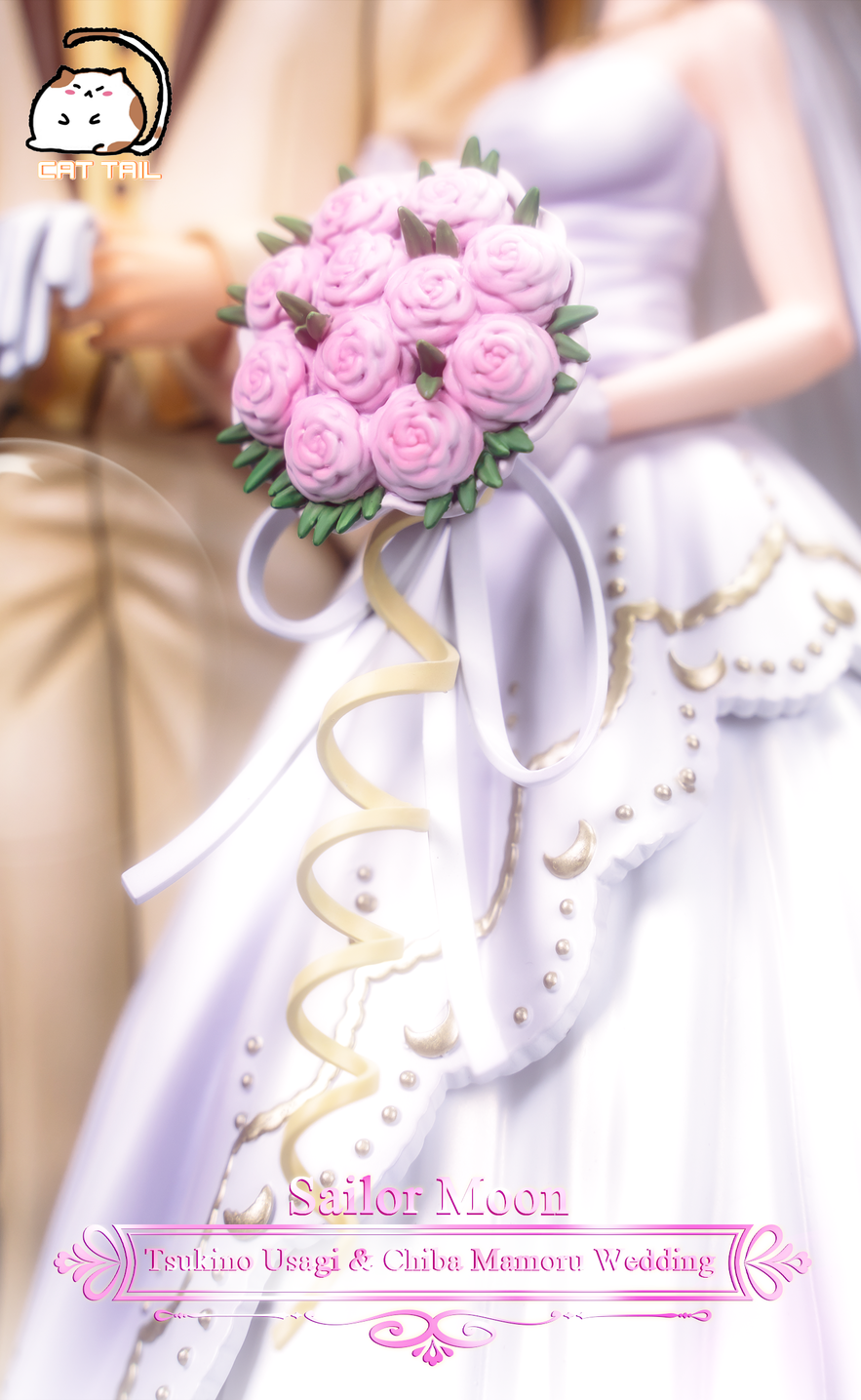 Sailor Moon CAT TAIL Studio Tsukino Usagi & Mamoru Chiba's Wedding
