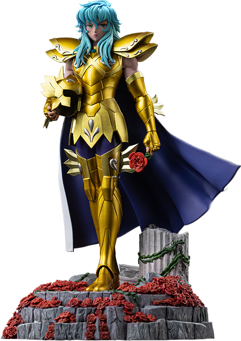 Saint Seiya Iron Studio Pisces Gold Saint Aphrodite TOEIS133525-10 Licensed Resin Statue