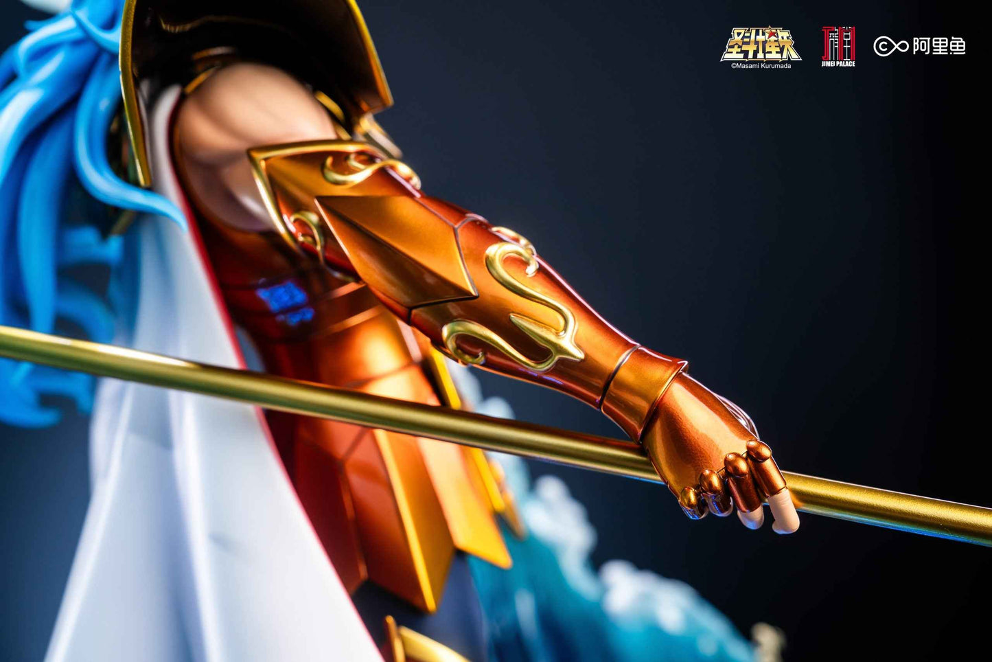Saint Seiya Jimei Palace God of the Seas Poseidon Licensed Resin Statue