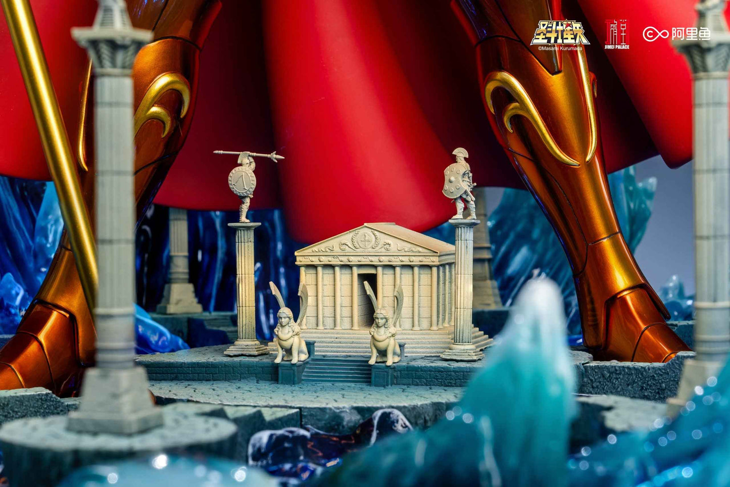 Saint Seiya Jimei Palace God of the Seas Poseidon Licensed Resin Statue
