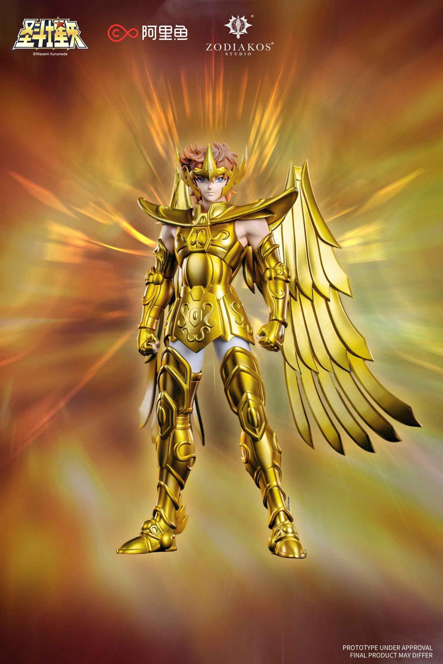 Saint Seiya The Eternal Legend of the Zodiac Warriors Licensd PVC Figure