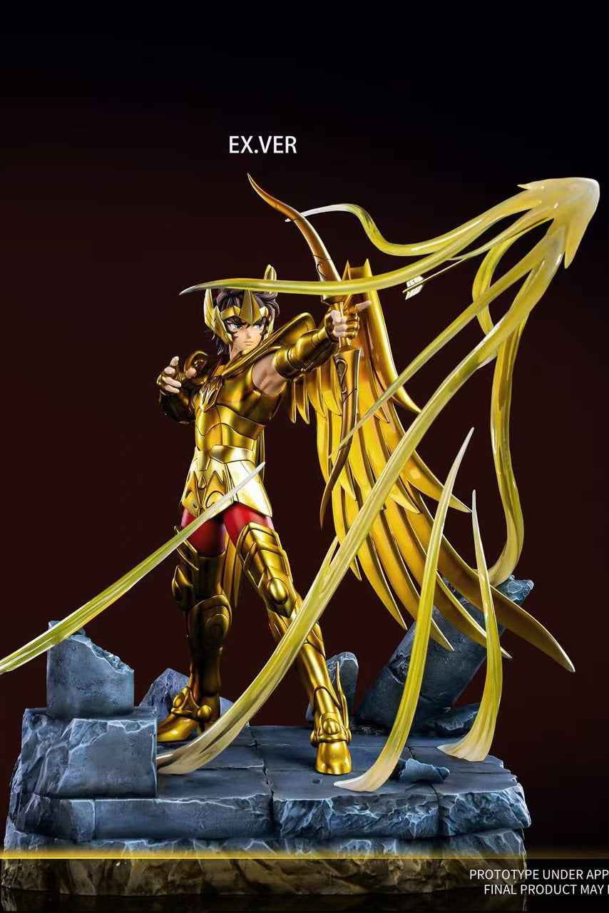 Saint Seiya Zodiakos Studio Gold Saint Sagittarius Aiolos 1/6 Licensed Resin Statue