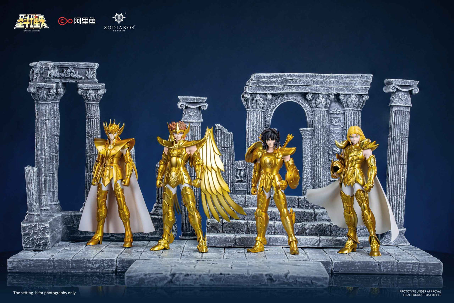 Saint Seiya The Eternal Legend of the Zodiac Warriors Licensd PVC Figure