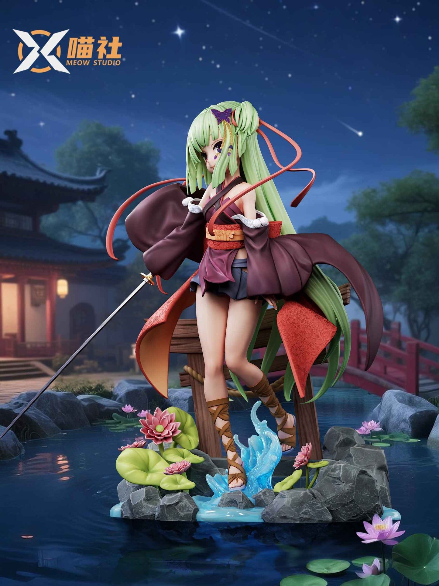 Senren Banka Meow Studio Murasame Resin Statue