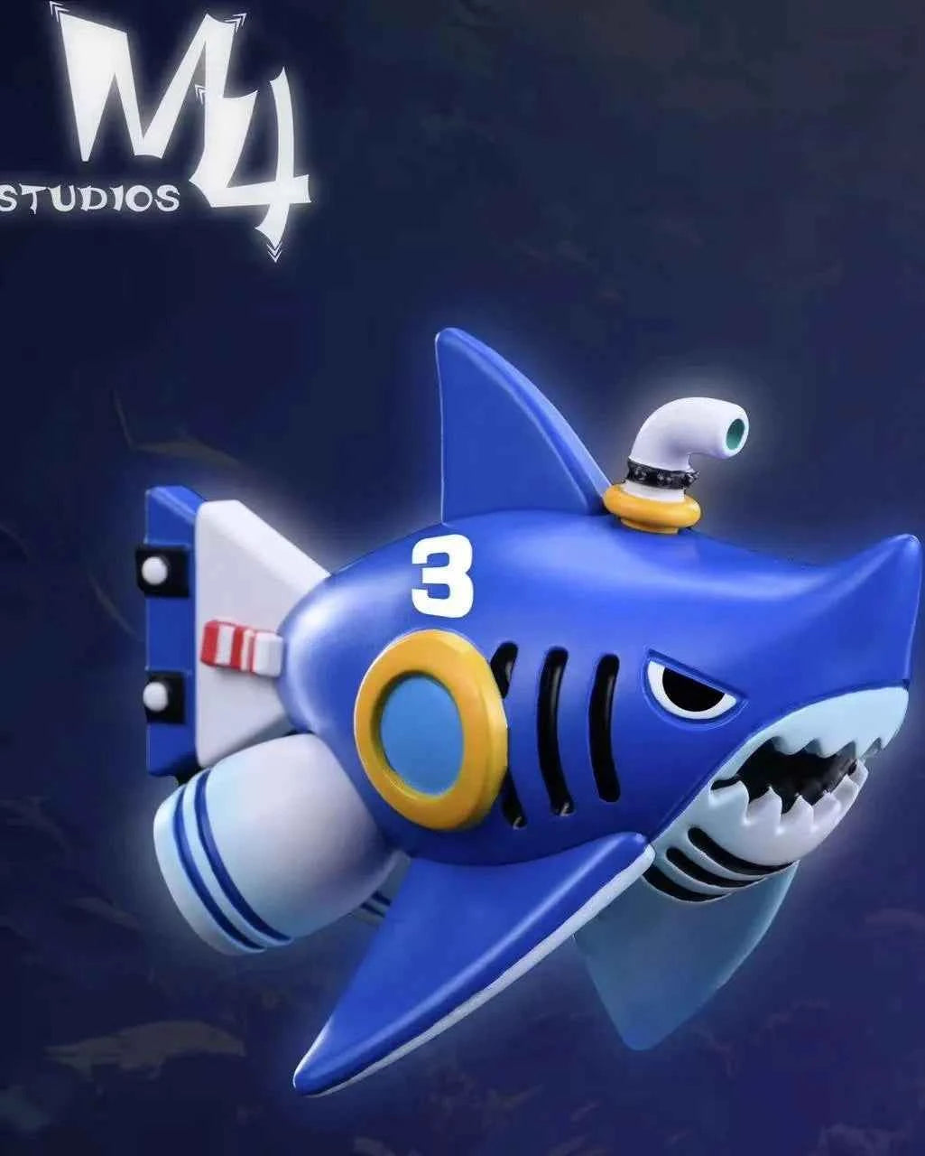 One Piece ~ M4 Studio ~ Shark Submerge III submarine ~ Resin Statue - Santoryu Resins Collectors
