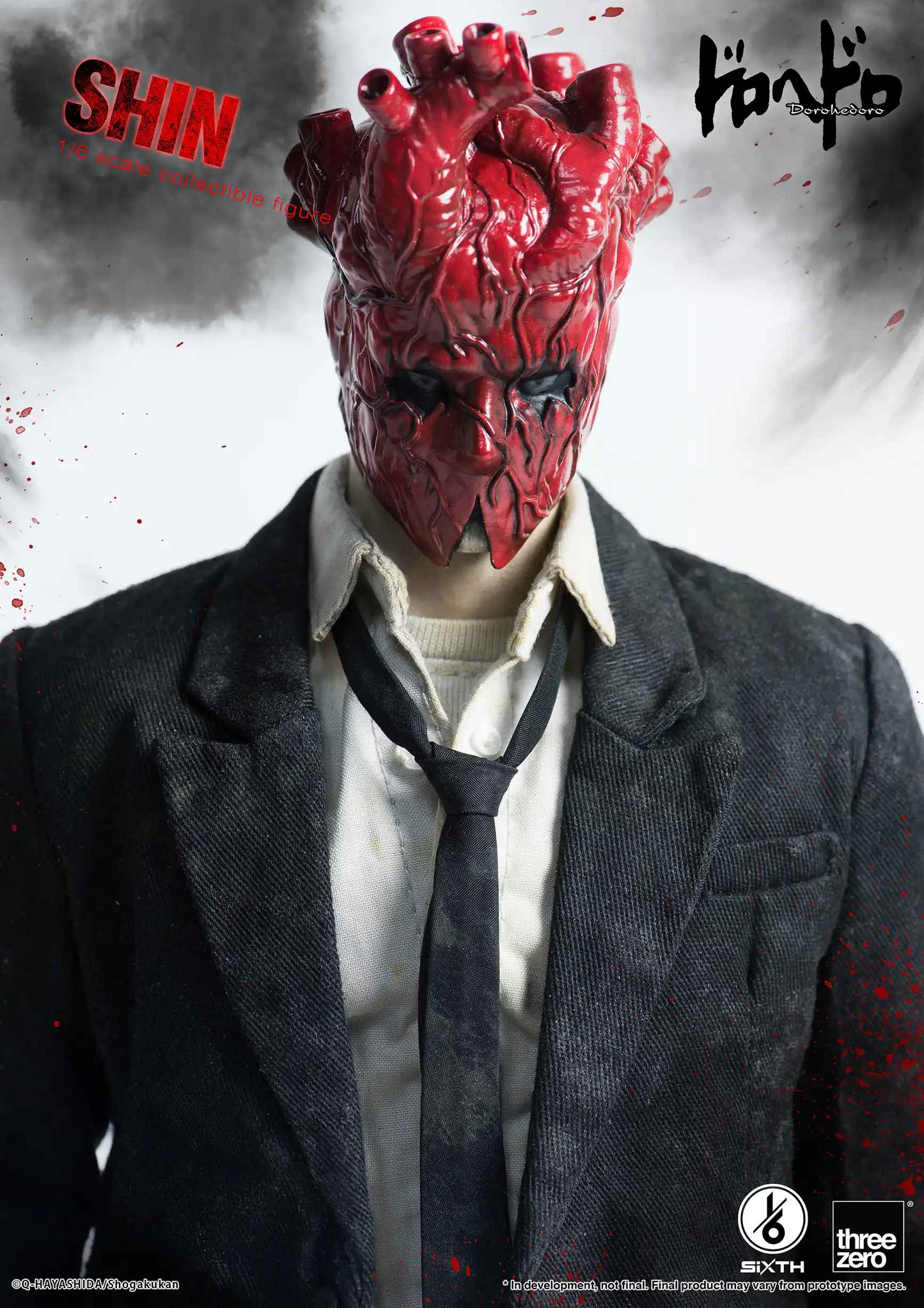 Dorohedoro ~ Threezero ~ Shin 3Z05610W0 ~ Licensed Action Figure - Santoryu Resins Collectors