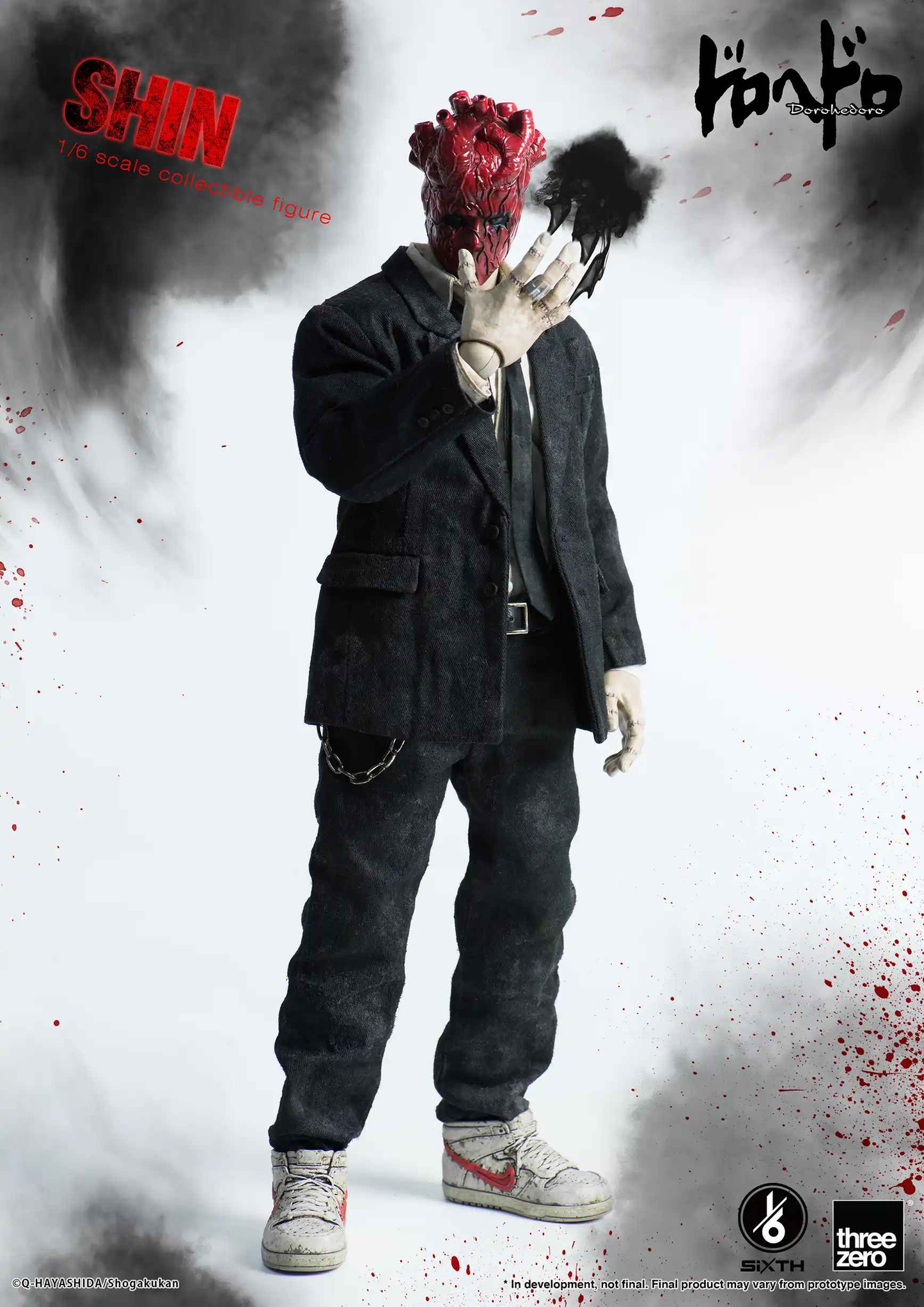 Dorohedoro ~ Threezero ~ Shin 3Z05610W0 ~ Licensed Action Figure - Santoryu Resins Collectors
