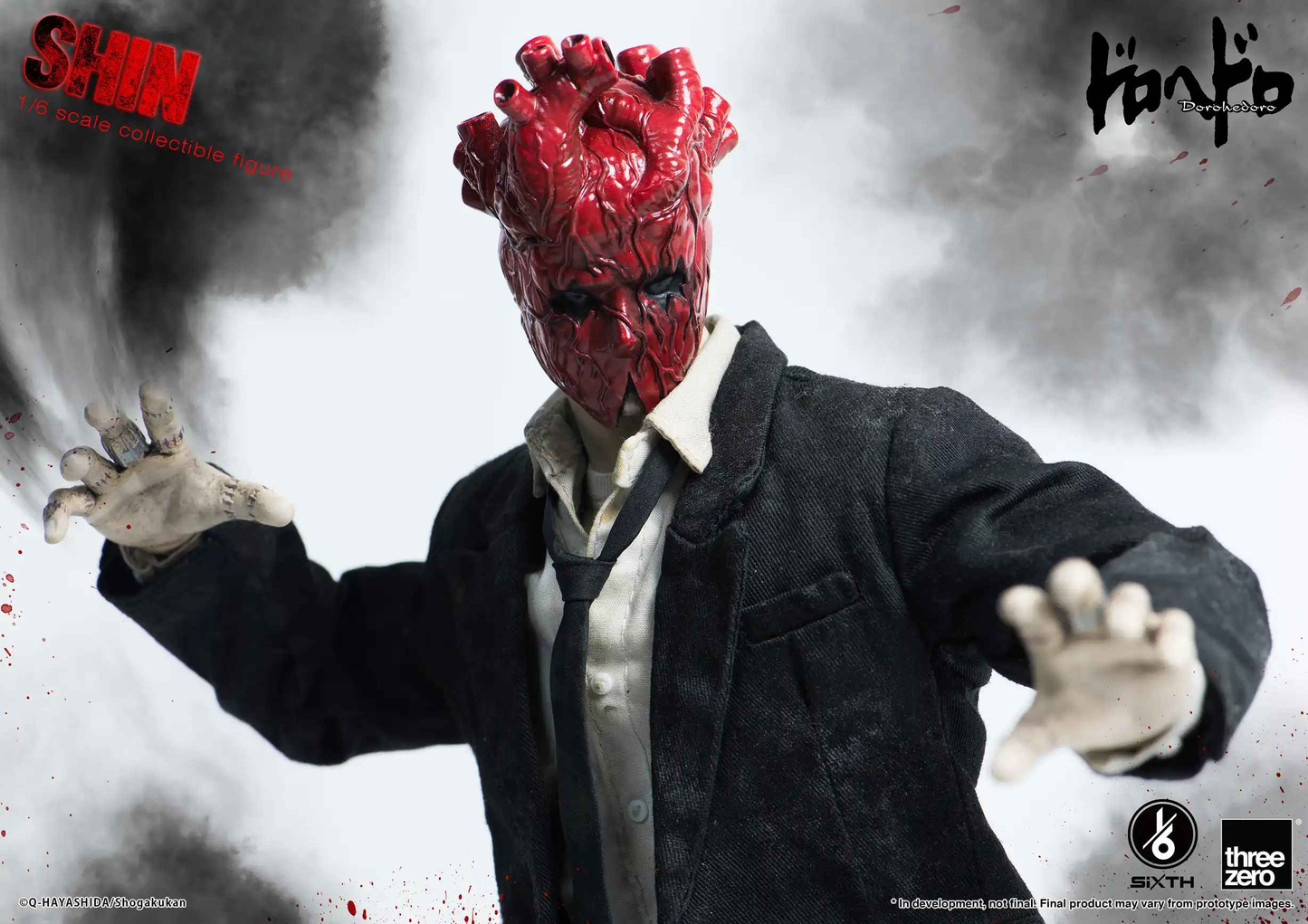 Dorohedoro ~ Threezero ~ Shin 3Z05610W0 ~ Licensed Action Figure - Santoryu Resins Collectors