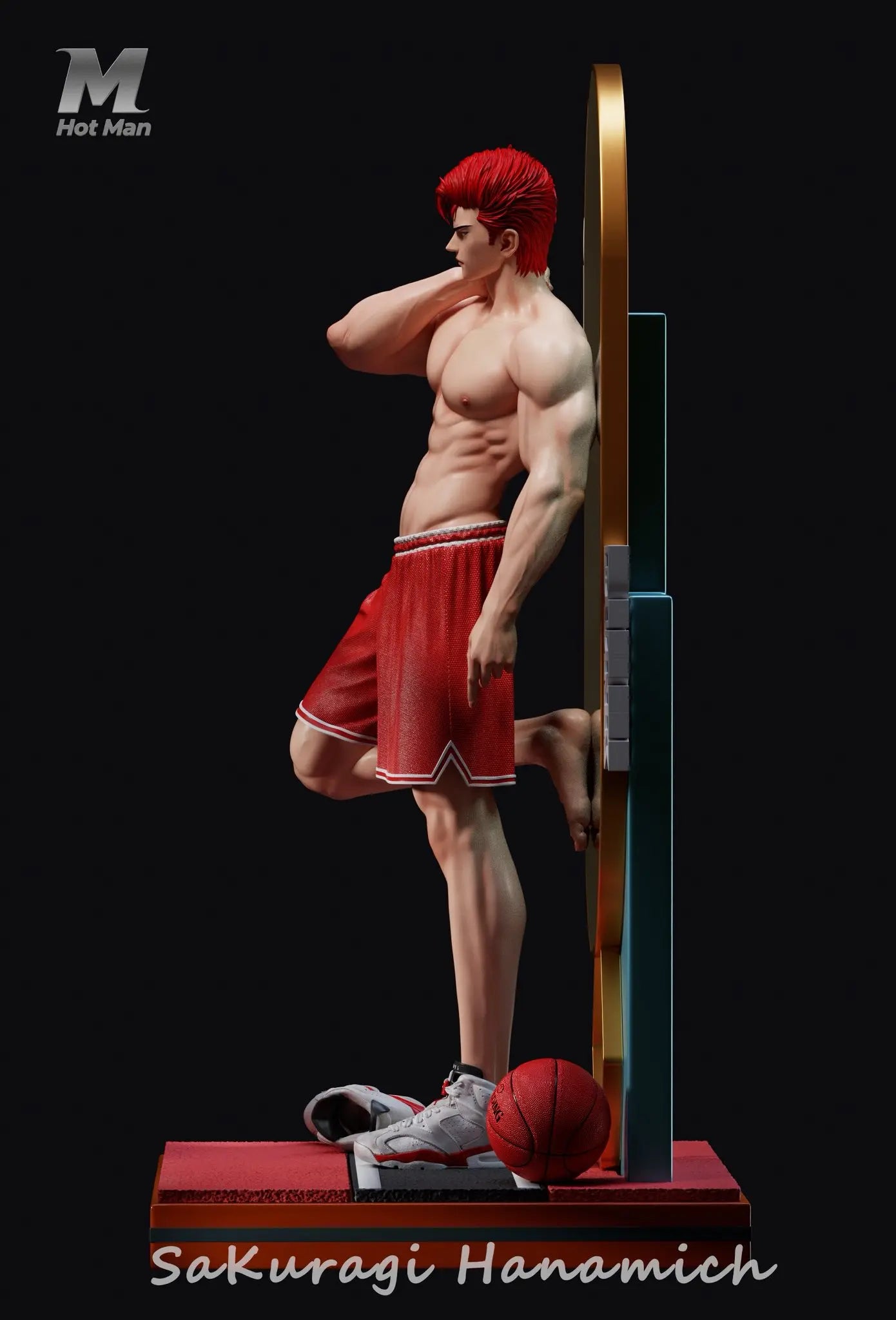 Slam Dunk Hot Man Hanamichi Sakuragi Resin Statue