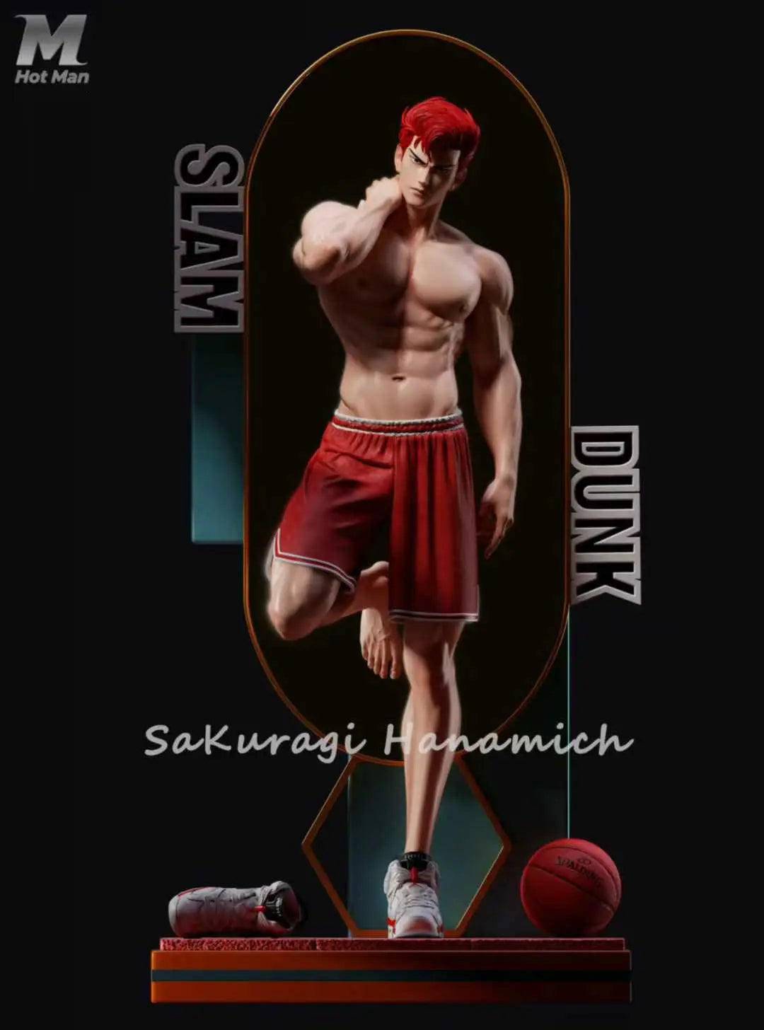 Slam Dunk Hot Man Hanamichi Sakuragi Resin Statue