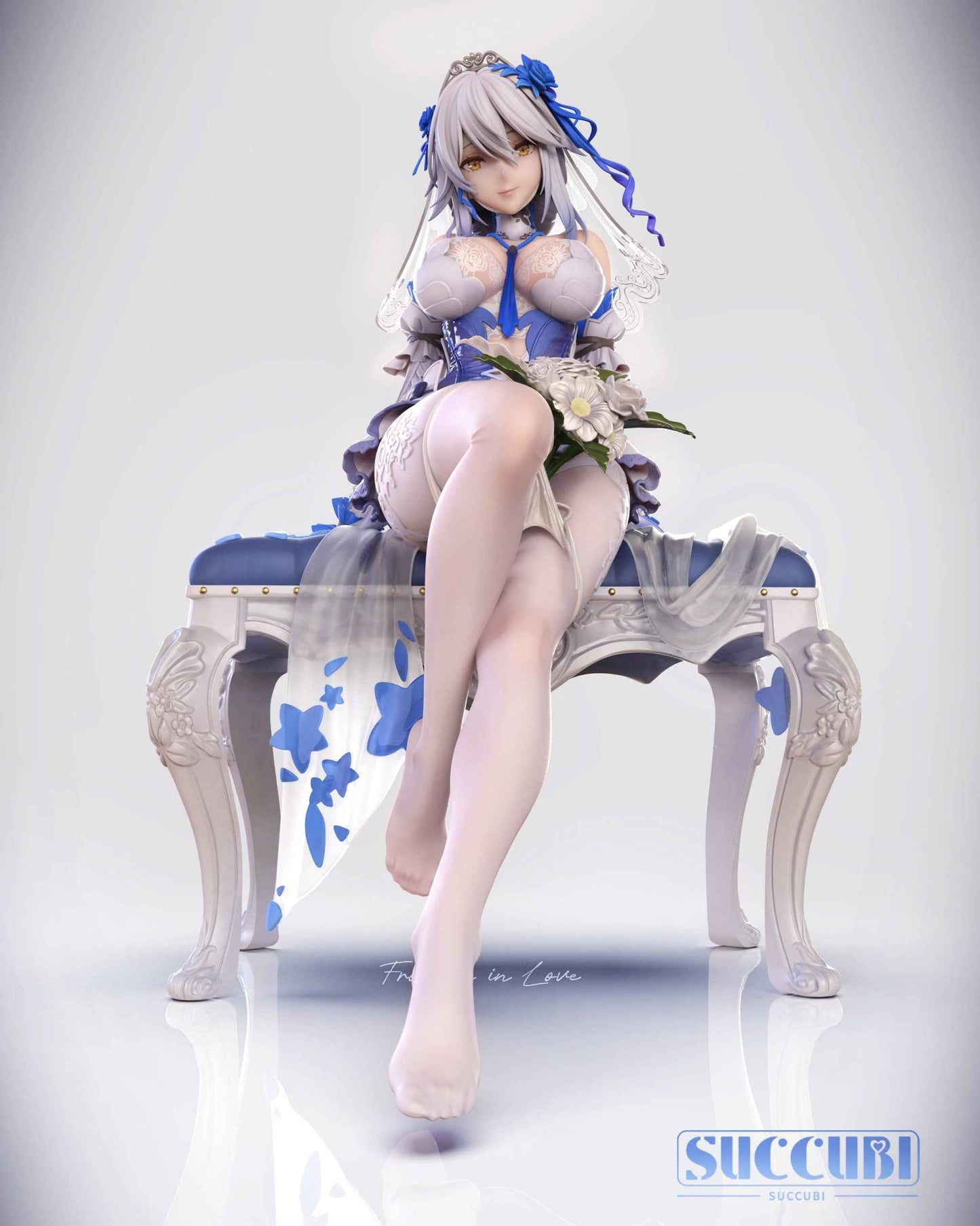 Snowbreak: Containment Zone~ SUCCUBI Studio ~ Lyfe Bestla ~ Resin Statue - Santoryu Resins Collectors