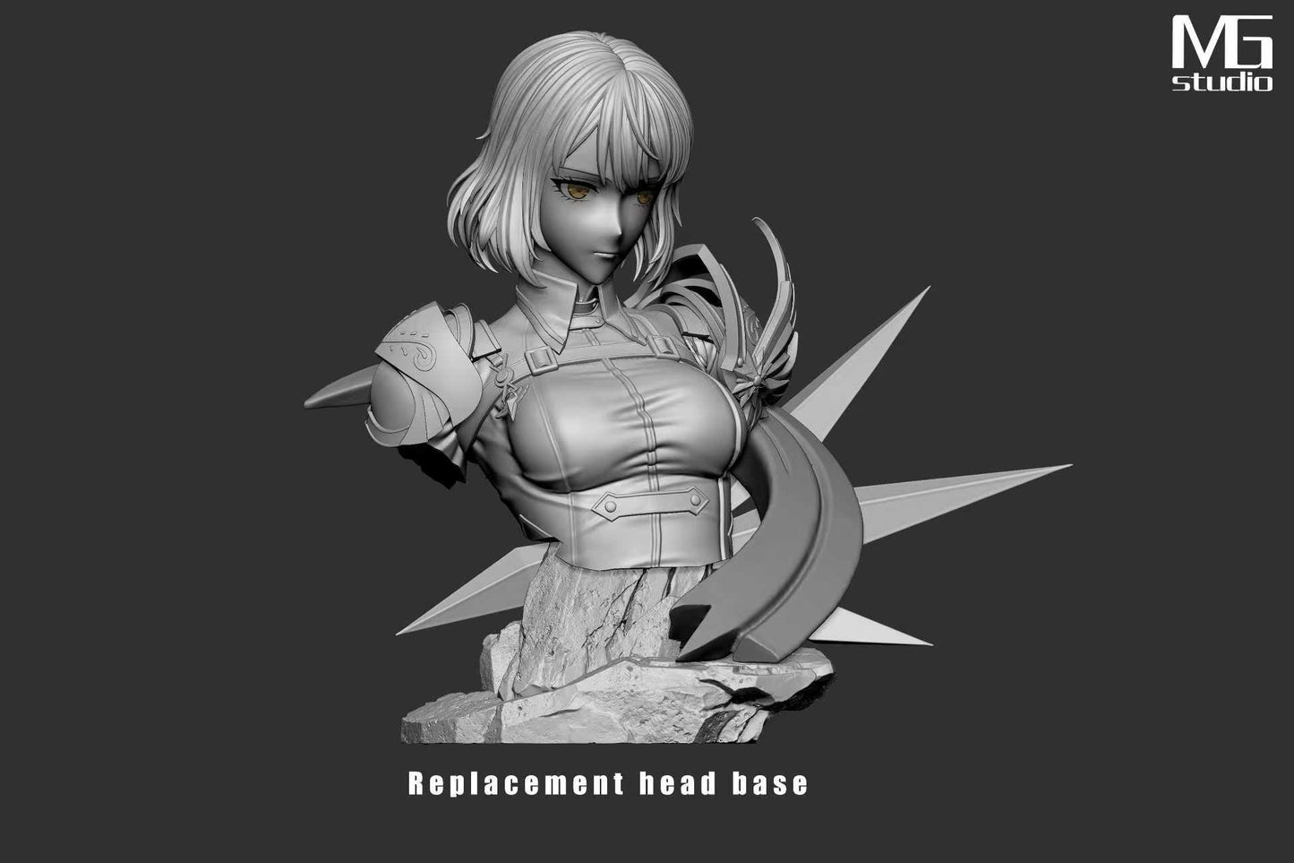 Solo Leveling MG Studio Cha Hae-In Resin Statue