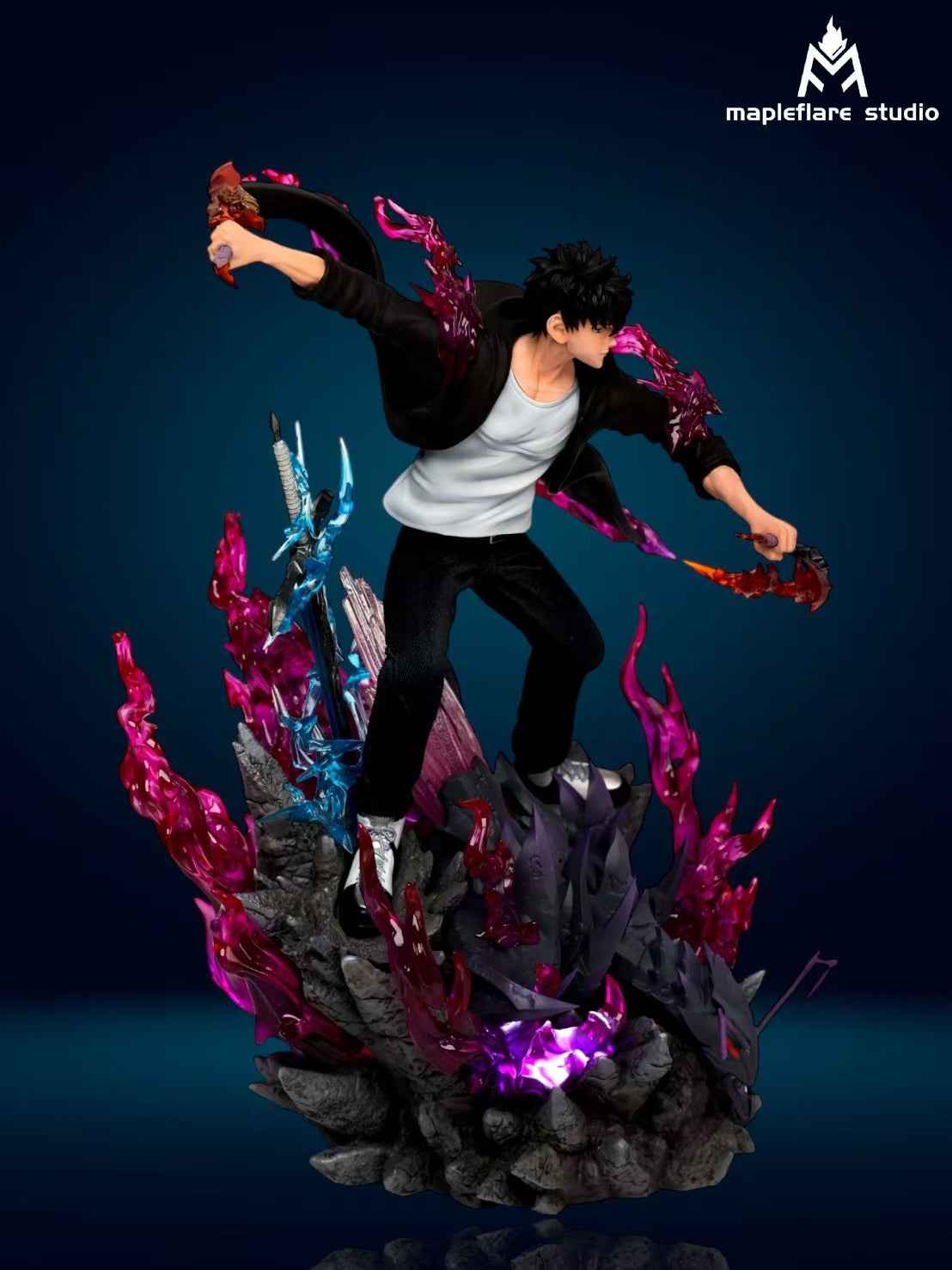 Solo Leveling Mapleflare Studio Sung Sung Jin Woo Resin Statue