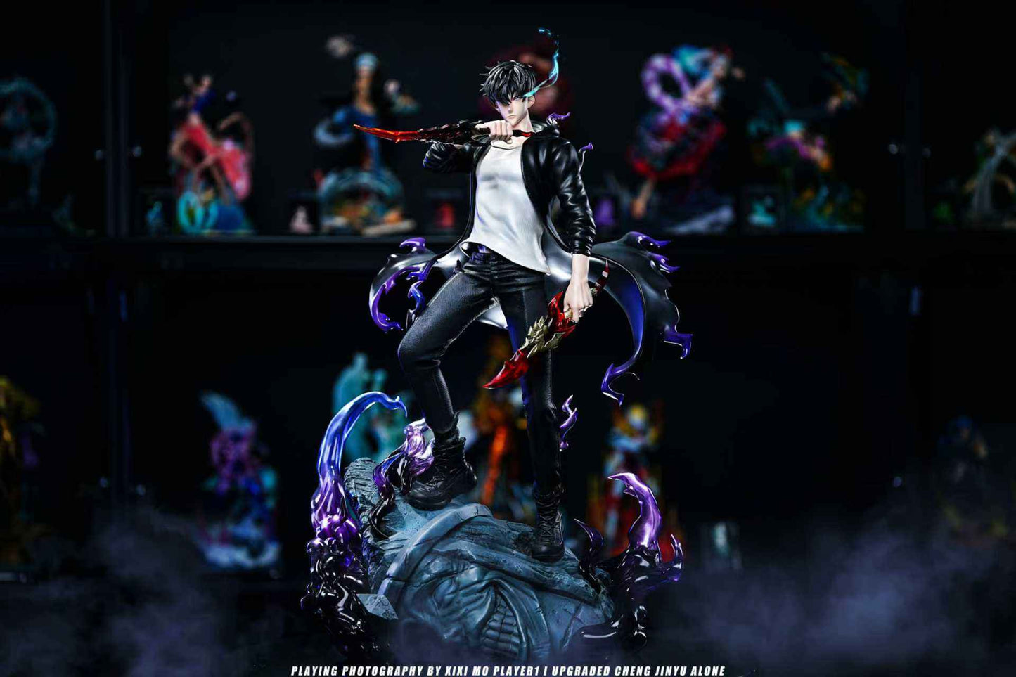 Solo Leveling Player 1 Studio Sung Jin Woo Resin Statue