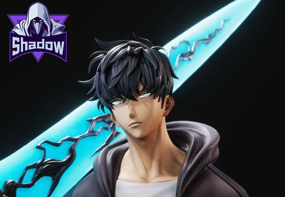 Solo Leveling Shadow Studio Sung Jin Woo Resin Statue