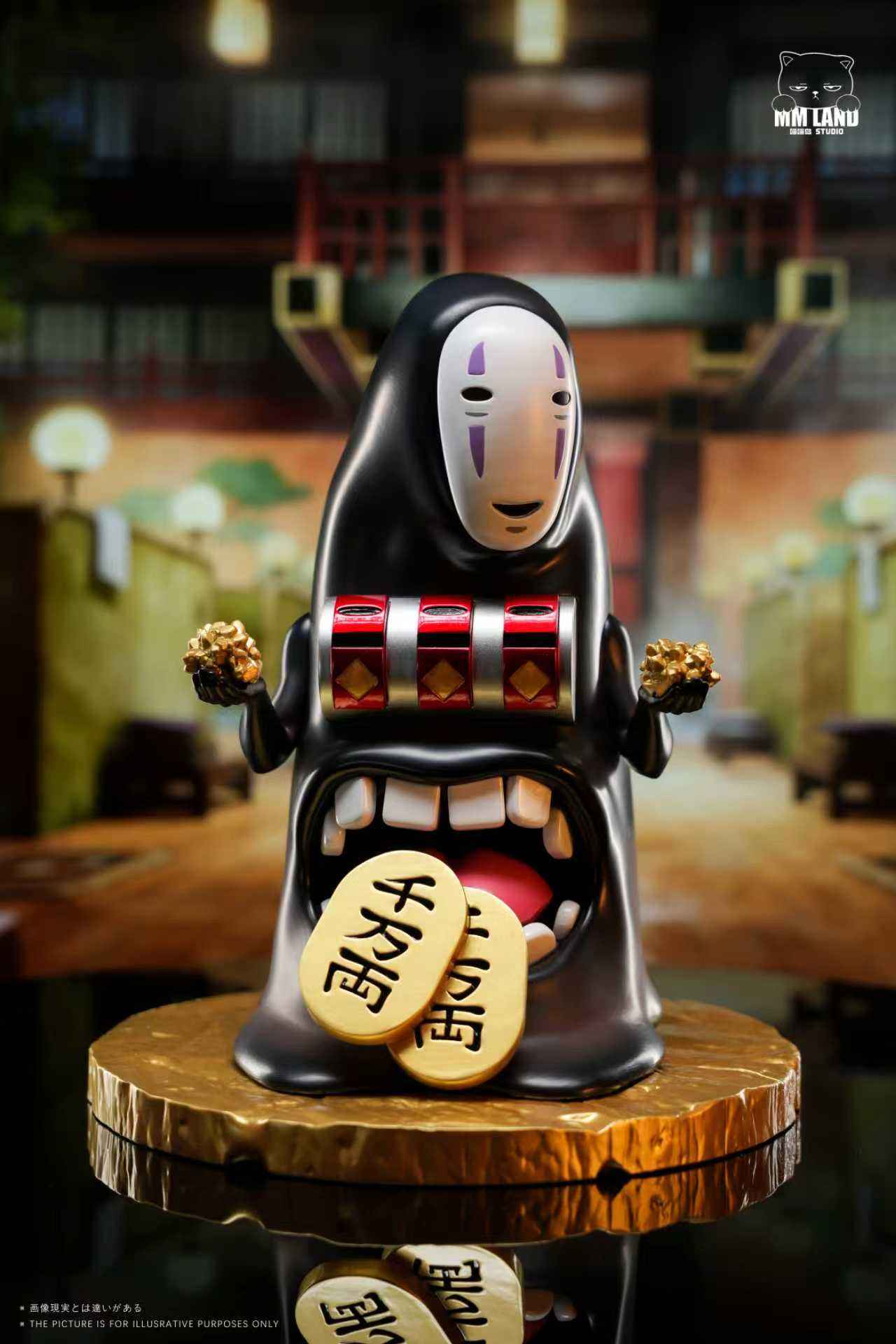 Spirited Away MMLAND Studio No Face Man Resin Statue