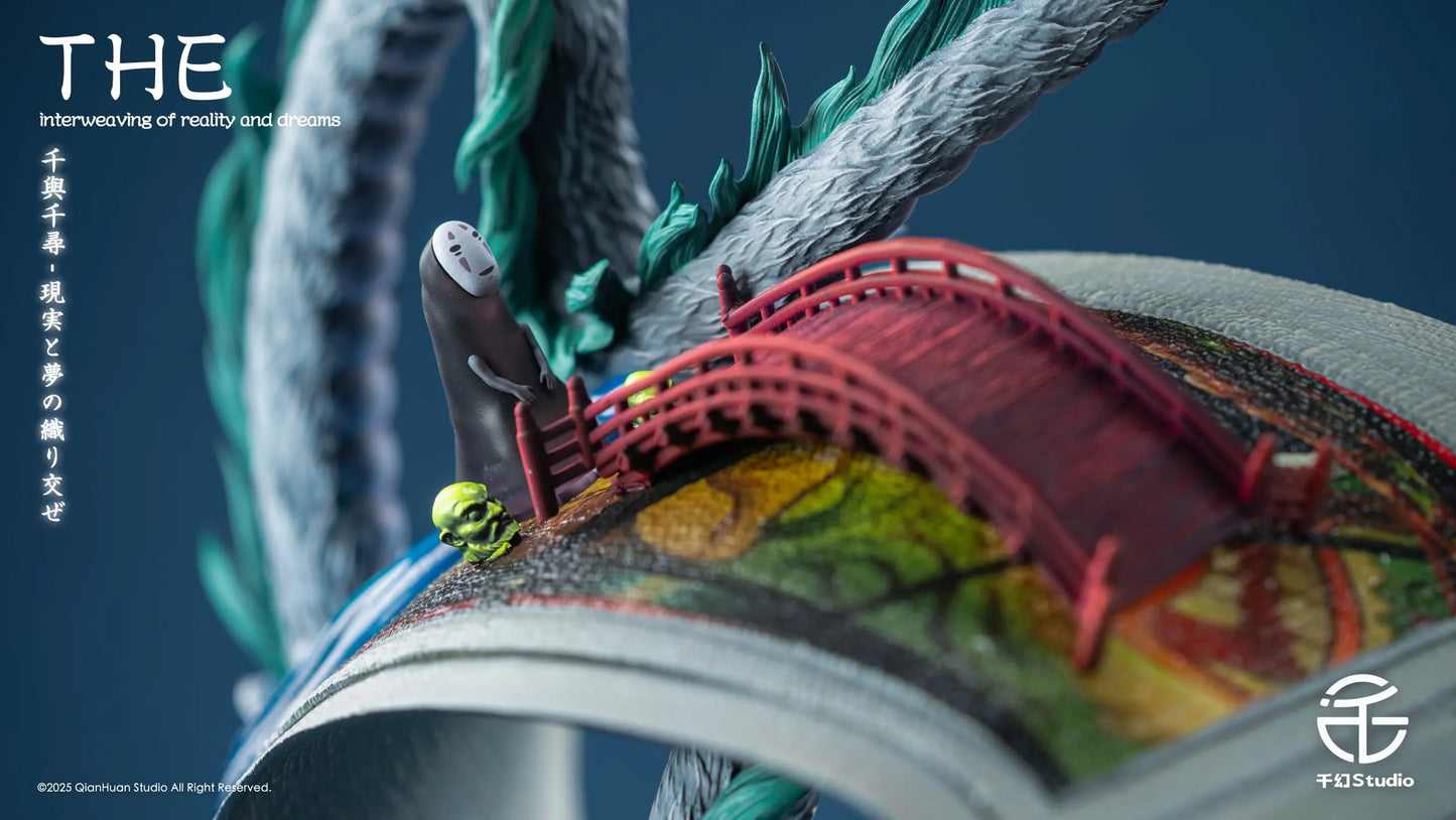 Spirited Away Qian Huan Studio The interweaving of reality and dreams Resin Statue