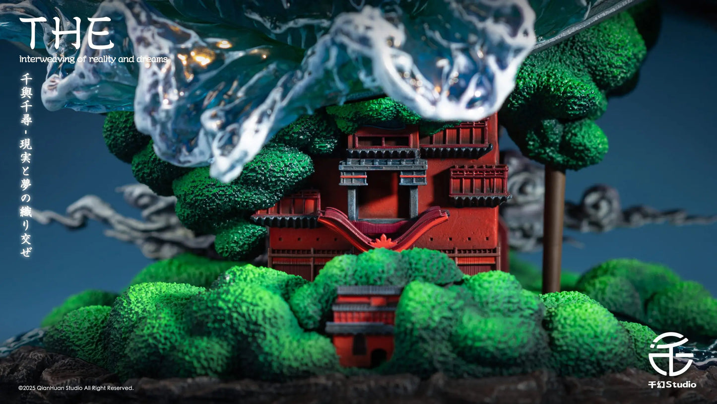 Spirited Away Qian Huan Studio The interweaving of reality and dreams Resin Statue