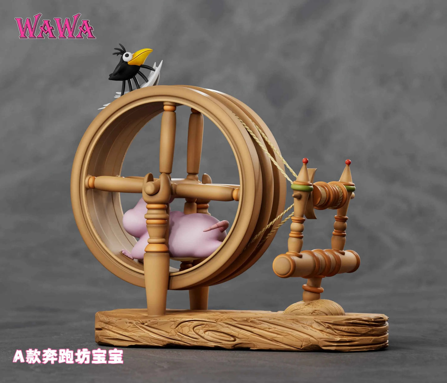 Spirited Away WAWA Studio Running Boh Resin Statue