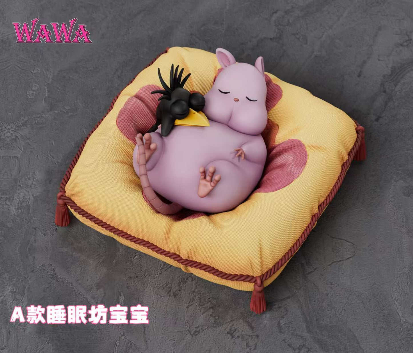 Spirited Away Wawa Studio Sleeping Boh Resin Statue