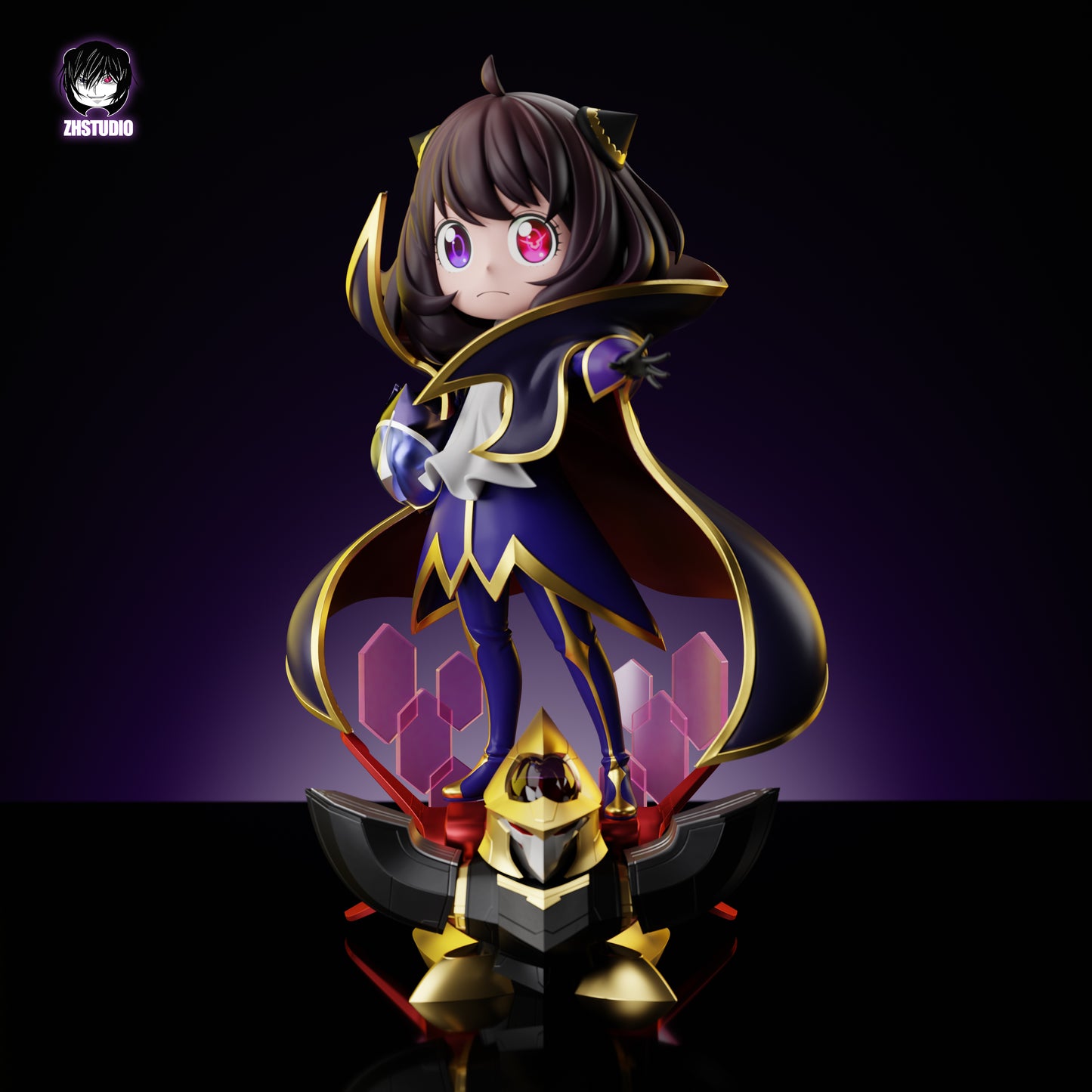 Spy × Family ZH Studio Anya Forger Cosplay Lelouch Lamperouge Resin Statue