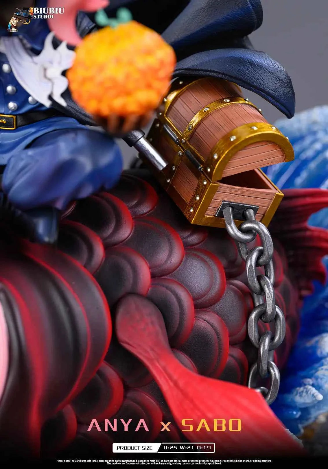 Spy x Family Biubiu Studio Anya Forger Cosplay Sabo Resin Statue