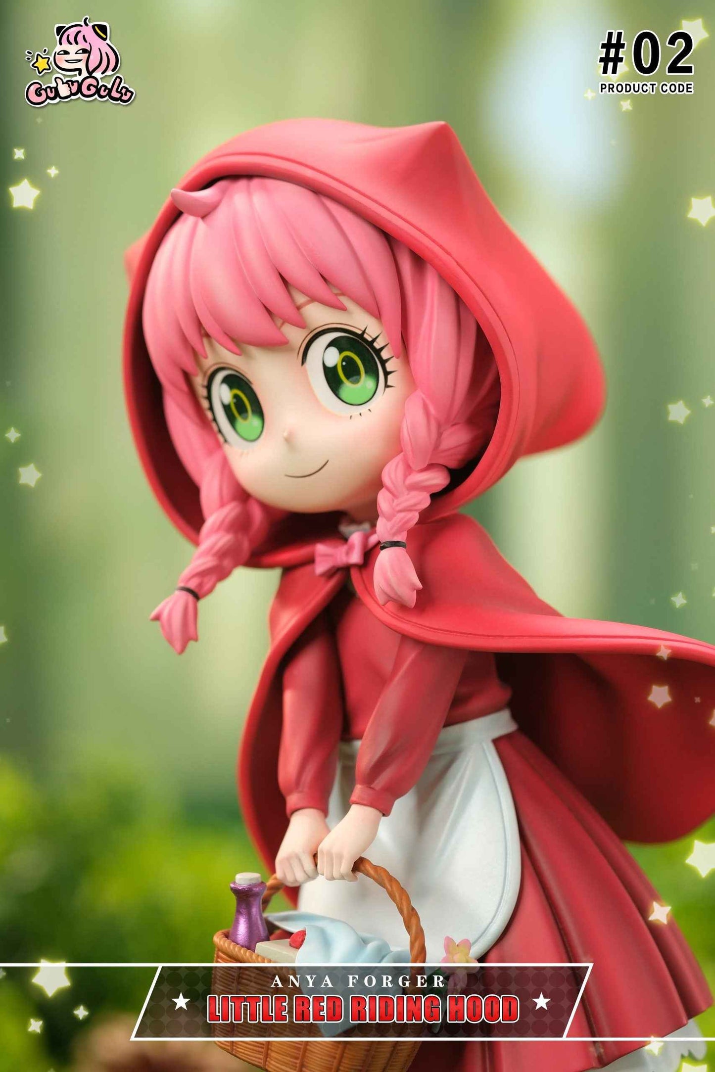 Spy x Family ~ GuluGulu Studio ~ Anya Forger Cosplay Little Red Riding Hood ~ Resin Statue - Santoryu Resins Collectors