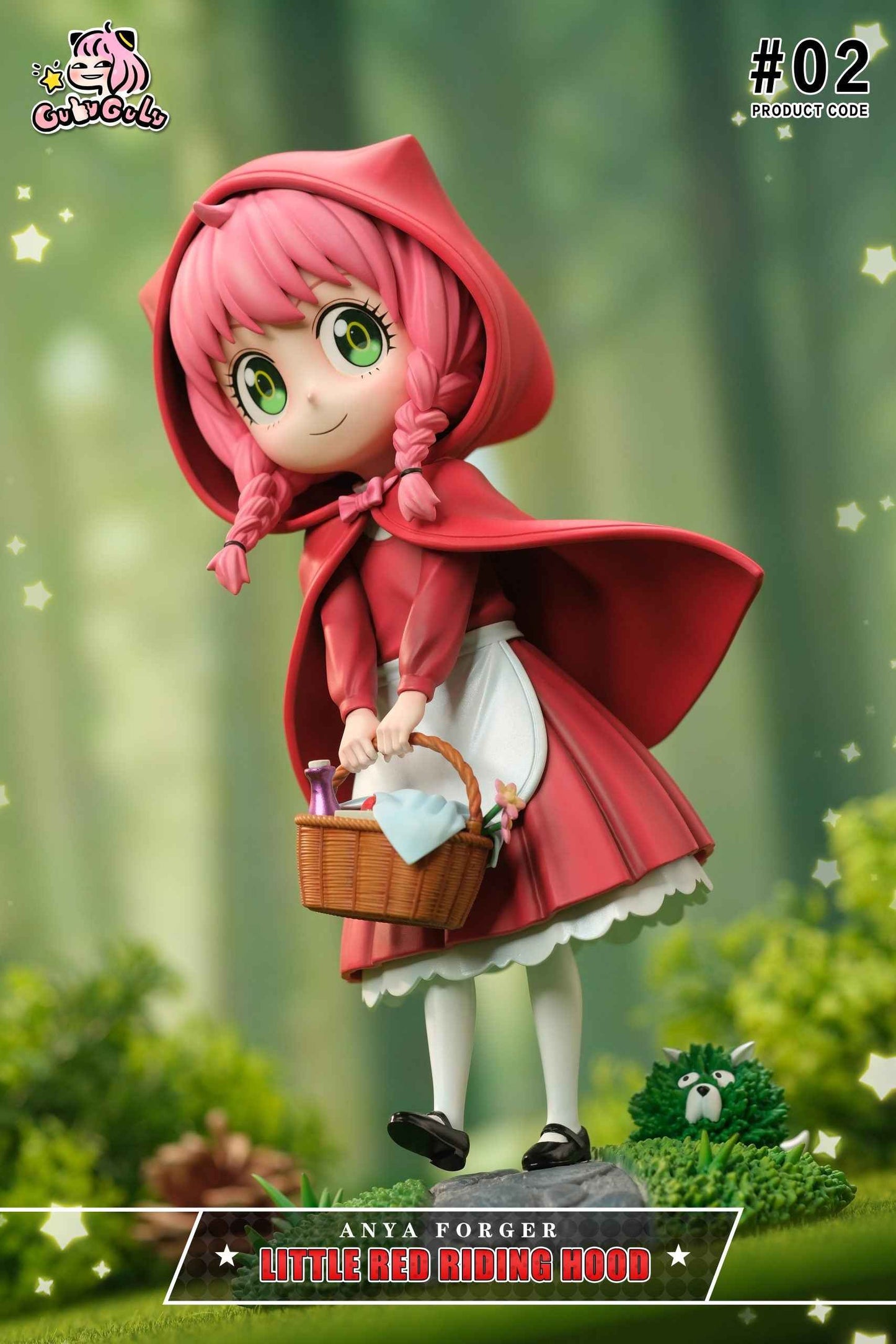 Spy x Family ~ GuluGulu Studio ~ Anya Forger Cosplay Little Red Riding Hood ~ Resin Statue - Santoryu Resins Collectors