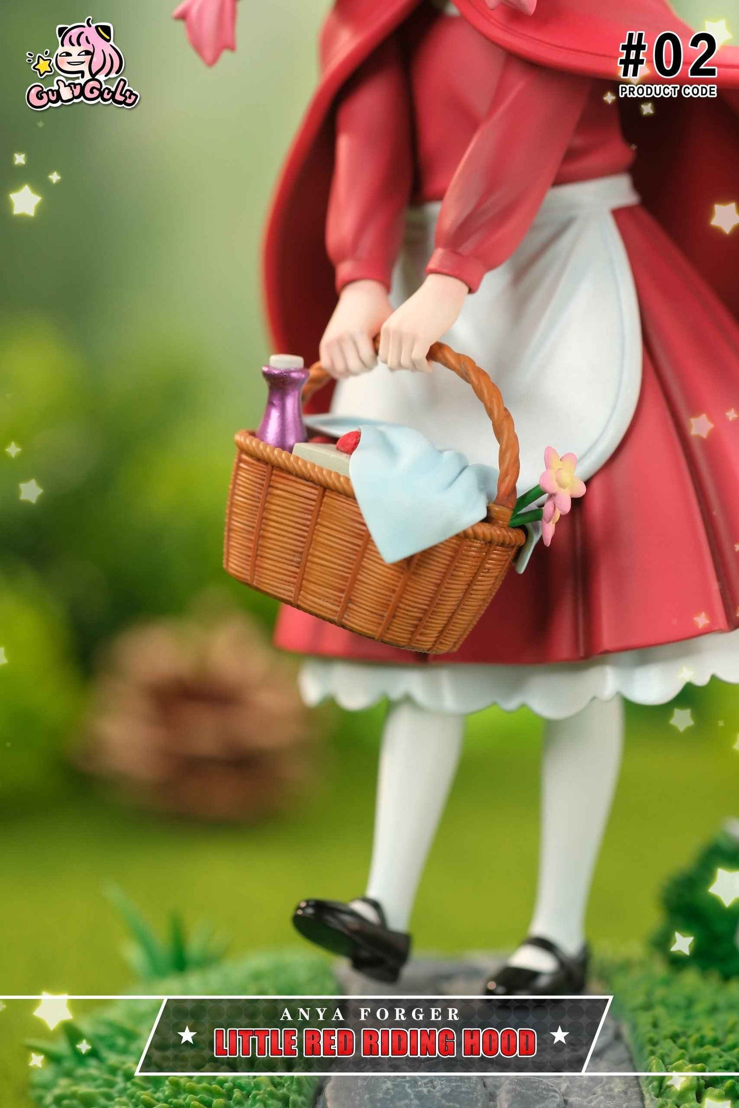 Spy x Family ~ GuluGulu Studio ~ Anya Forger Cosplay Little Red Riding Hood ~ Resin Statue - Santoryu Resins Collectors