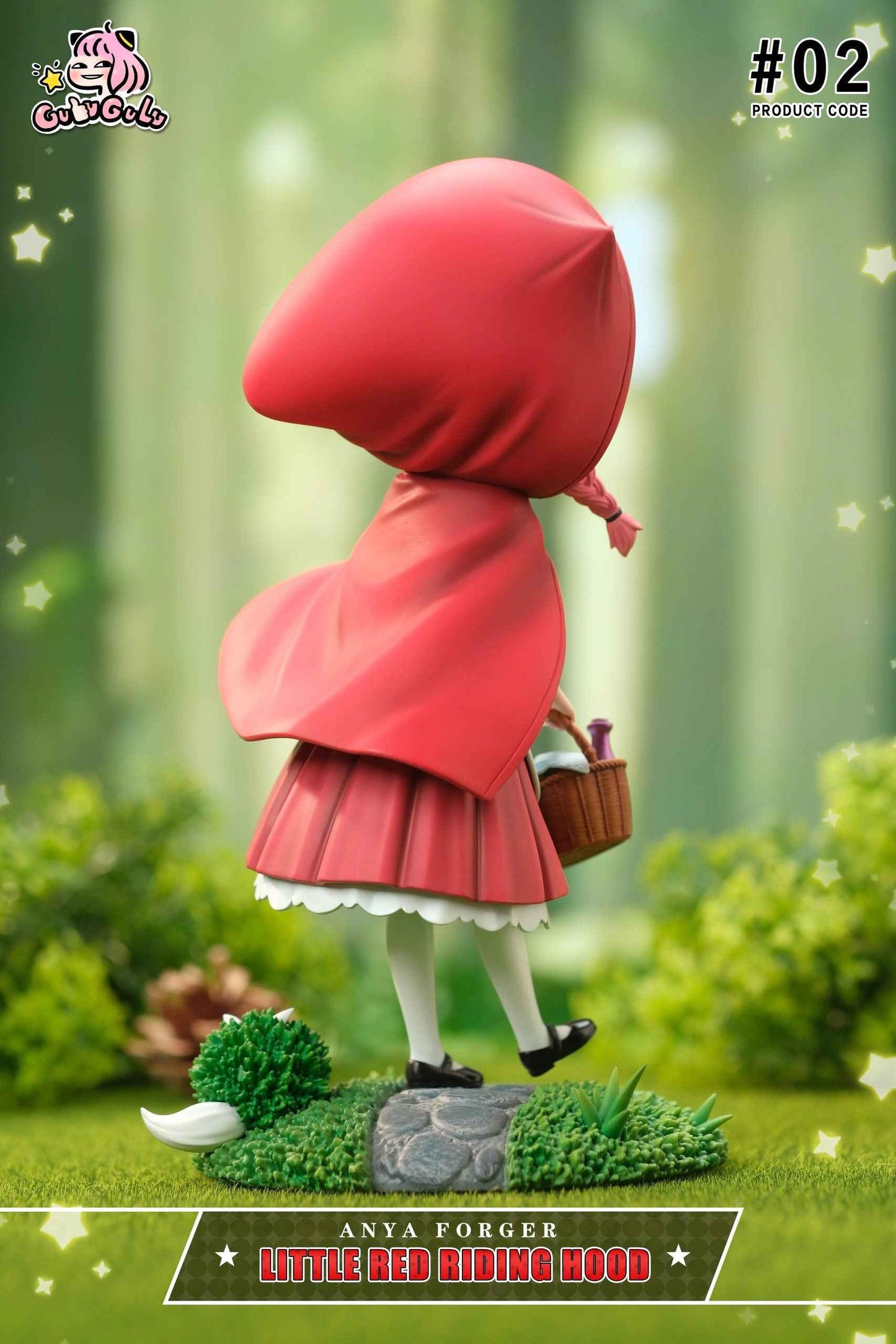 Spy x Family ~ GuluGulu Studio ~ Anya Forger Cosplay Little Red Riding Hood ~ Resin Statue - Santoryu Resins Collectors