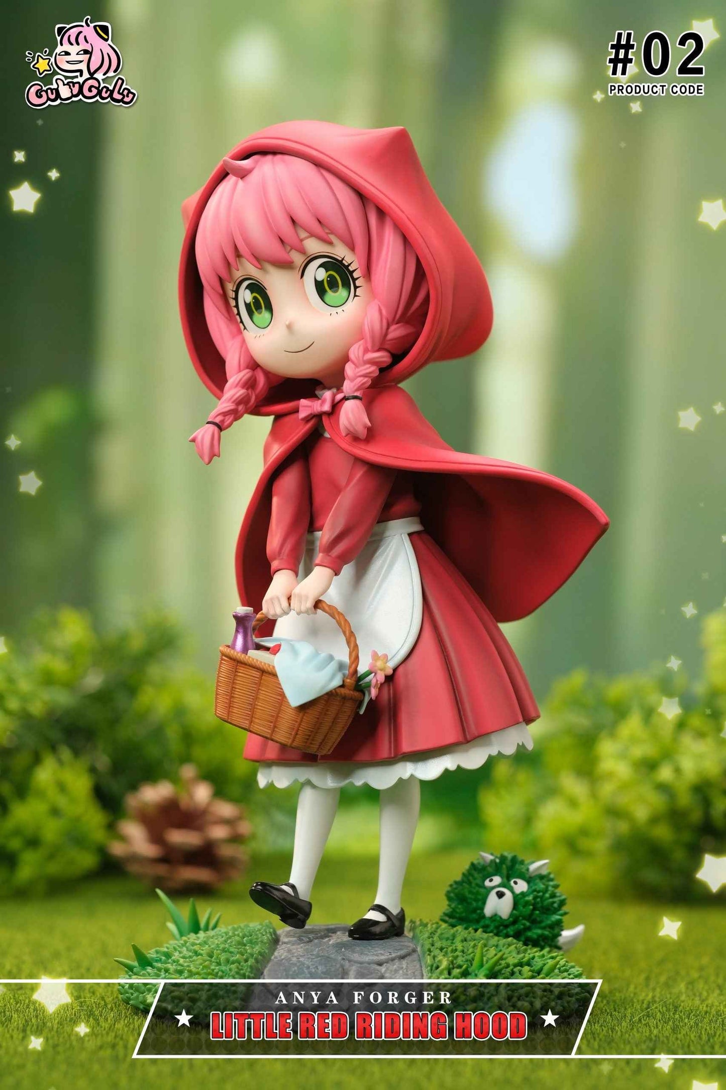 Spy x Family ~ GuluGulu Studio ~ Anya Forger Cosplay Little Red Riding Hood ~ Resin Statue - Santoryu Resins Collectors