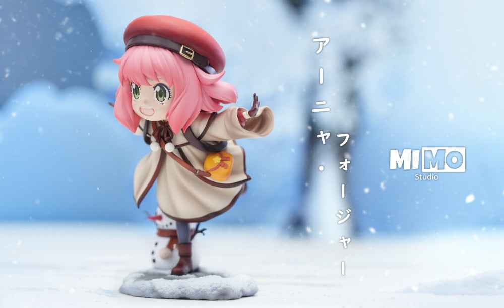 Spy x Family ~ Mimo Studio ~ Anya Forger in the snow ~ Resin Statue - Santoryu Resins Collectors