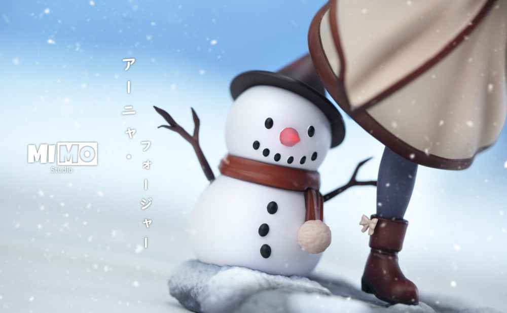 Spy x Family ~ Mimo Studio ~ Anya Forger in the snow ~ Resin Statue - Santoryu Resins Collectors