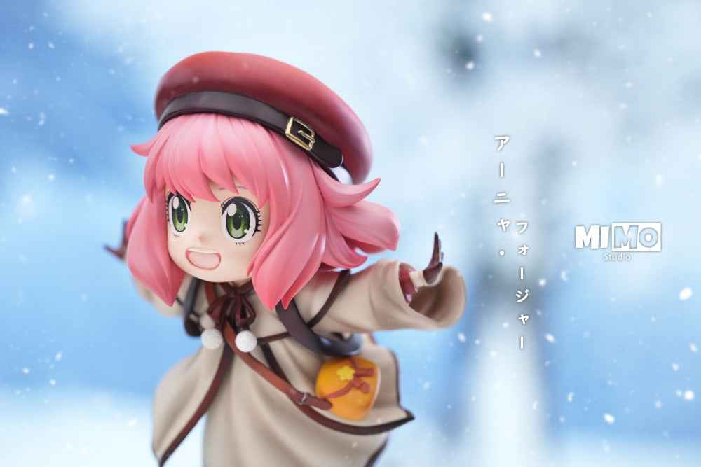 Spy x Family ~ Mimo Studio ~ Anya Forger in the snow ~ Resin Statue - Santoryu Resins Collectors