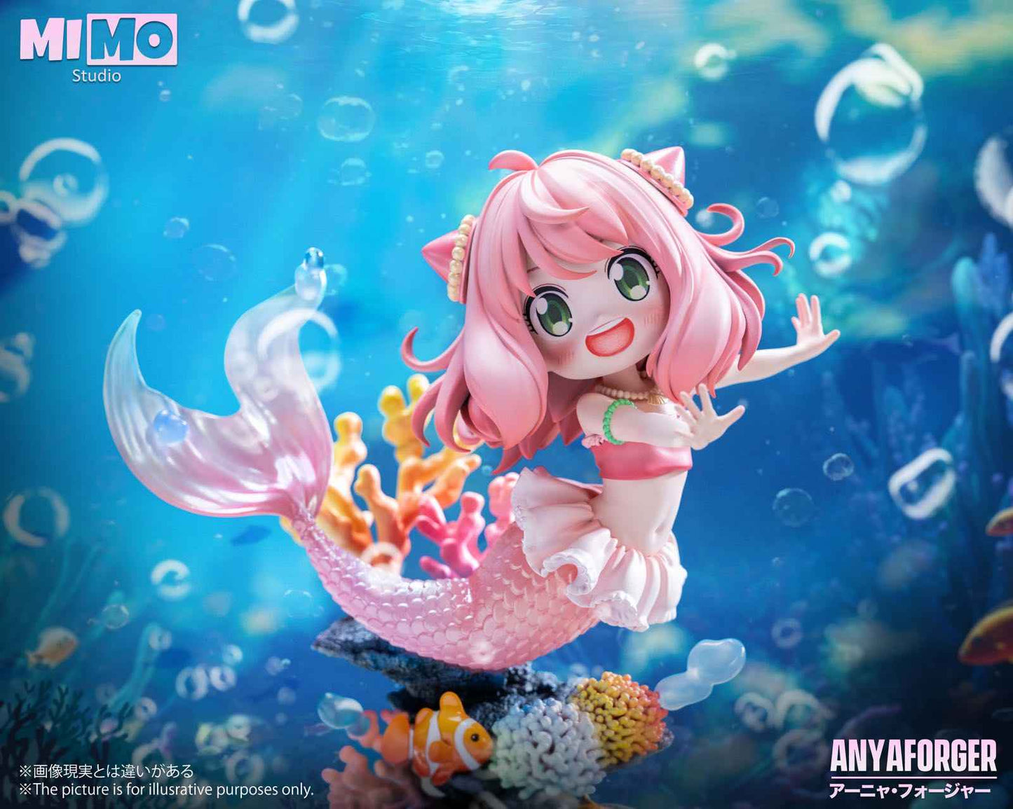 Spy x Family ~ Mimo Studio ~ Anya Forger Cosplay Mermaid ~ Resin Statue - Santoryu Resins Collectors