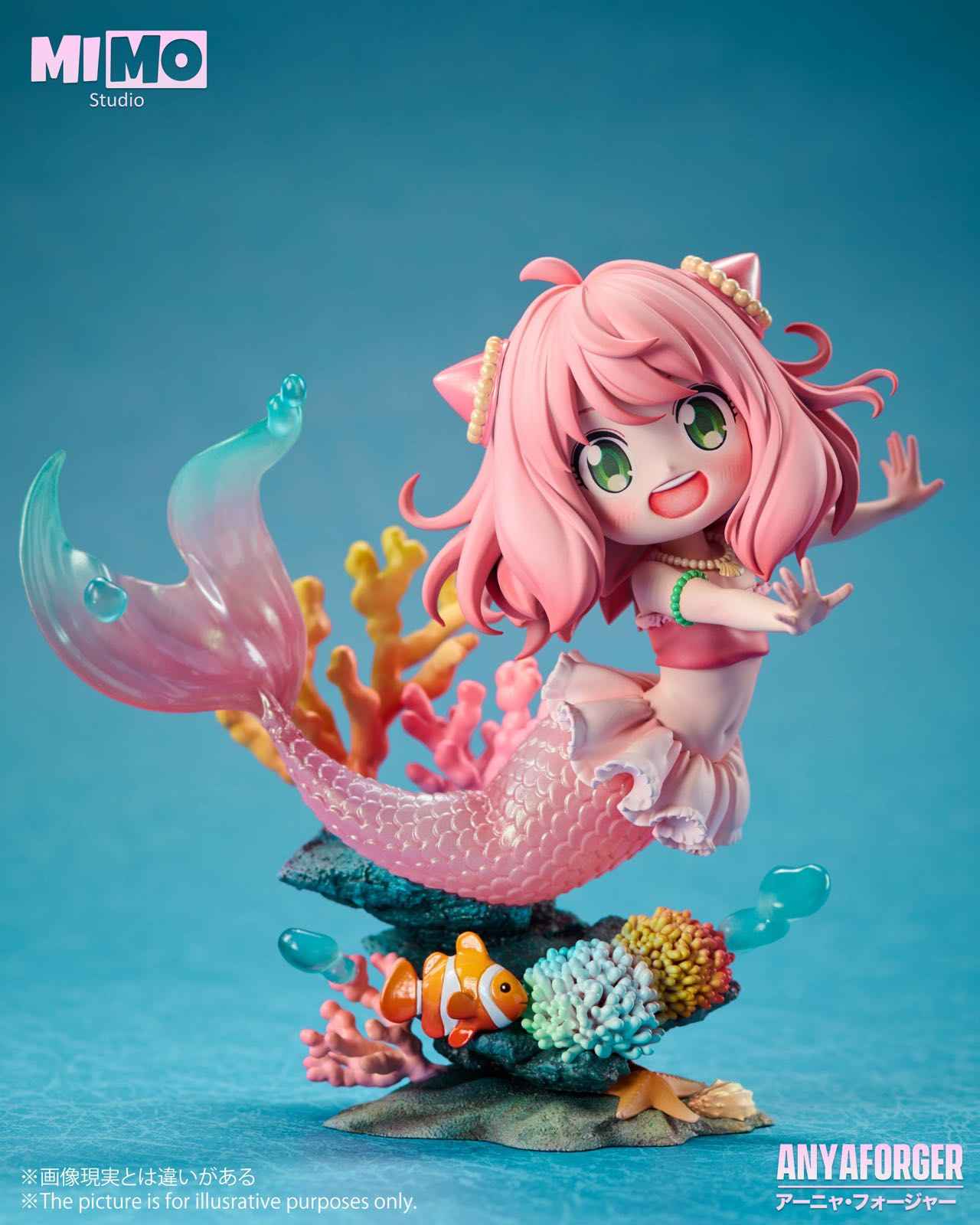 Spy x Family ~ Mimo Studio ~ Anya Forger Cosplay Mermaid ~ Resin Statue - Santoryu Resins Collectors