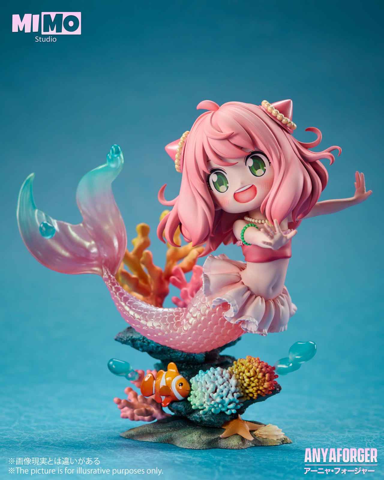 Spy x Family ~ Mimo Studio ~ Anya Forger Cosplay Mermaid ~ Resin Statue - Santoryu Resins Collectors