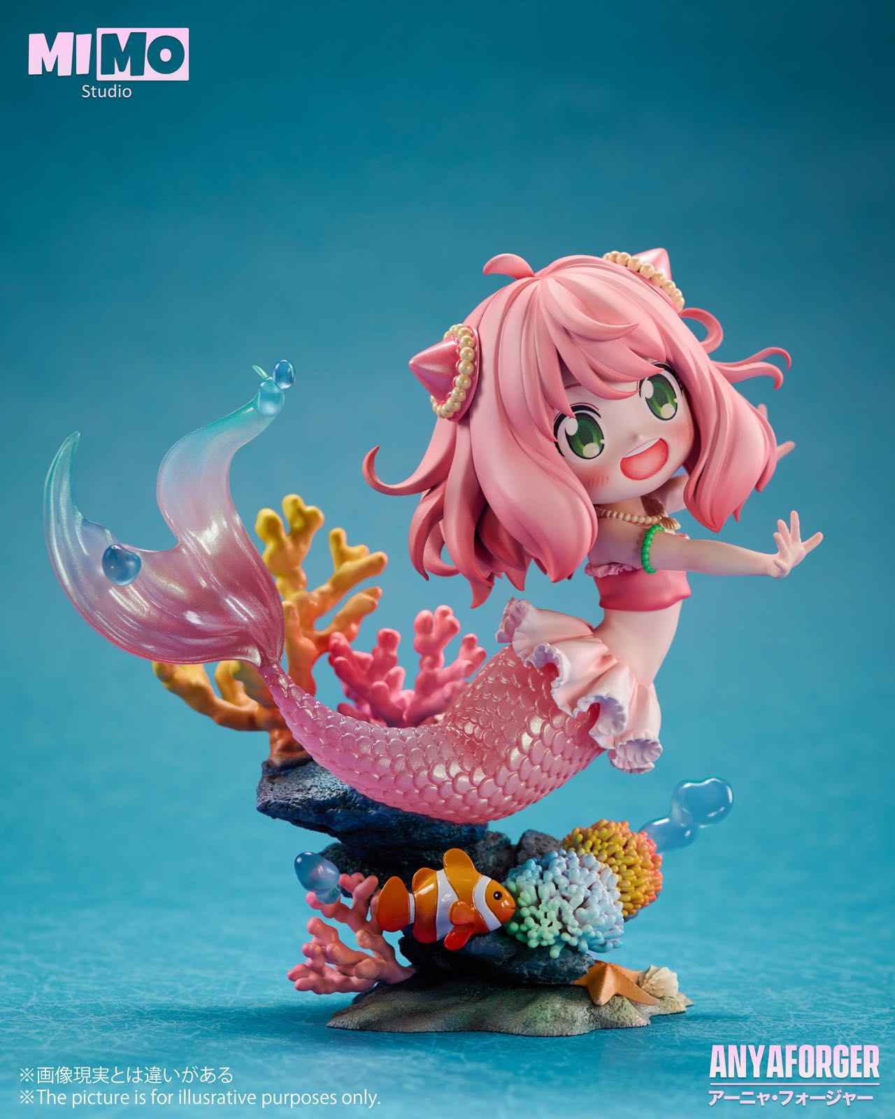Spy x Family ~ Mimo Studio ~ Anya Forger Cosplay Mermaid ~ Resin Statue - Santoryu Resins Collectors