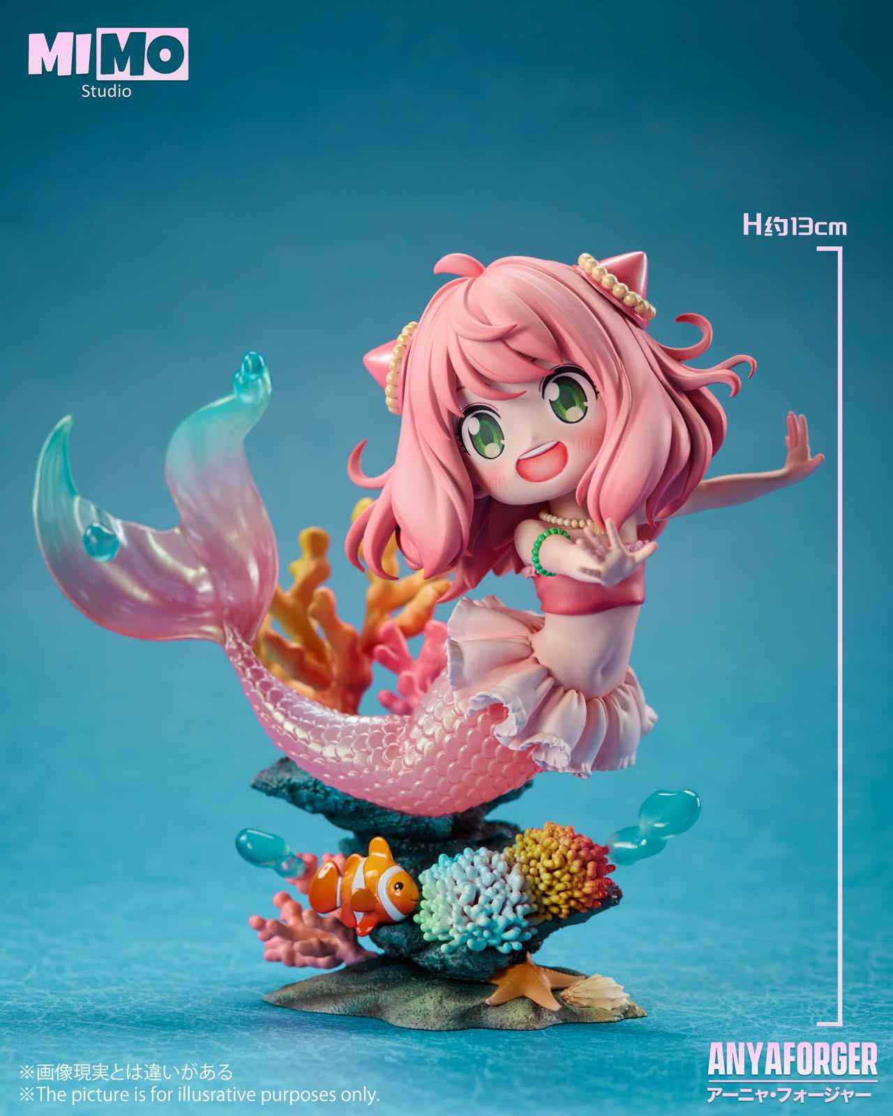 Spy x Family ~ Mimo Studio ~ Anya Forger Cosplay Mermaid ~ Resin Statue - Santoryu Resins Collectors