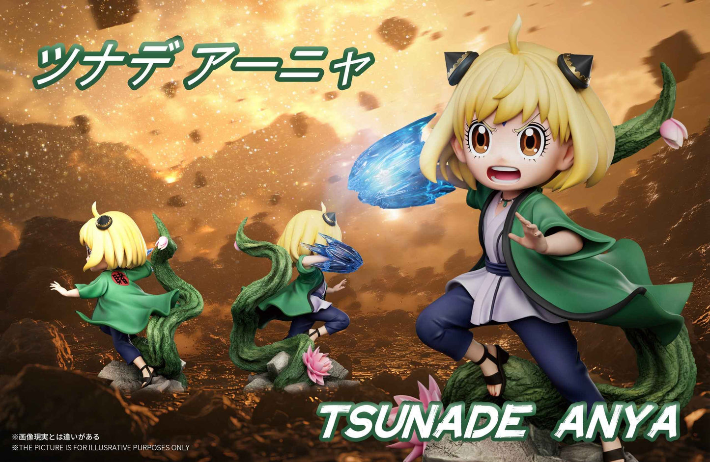 Spy x Family ~ CR Studio ~ Anya Forger Cosolay Tsunade ~ Resin Statue - Santoryu Resins Collectors
