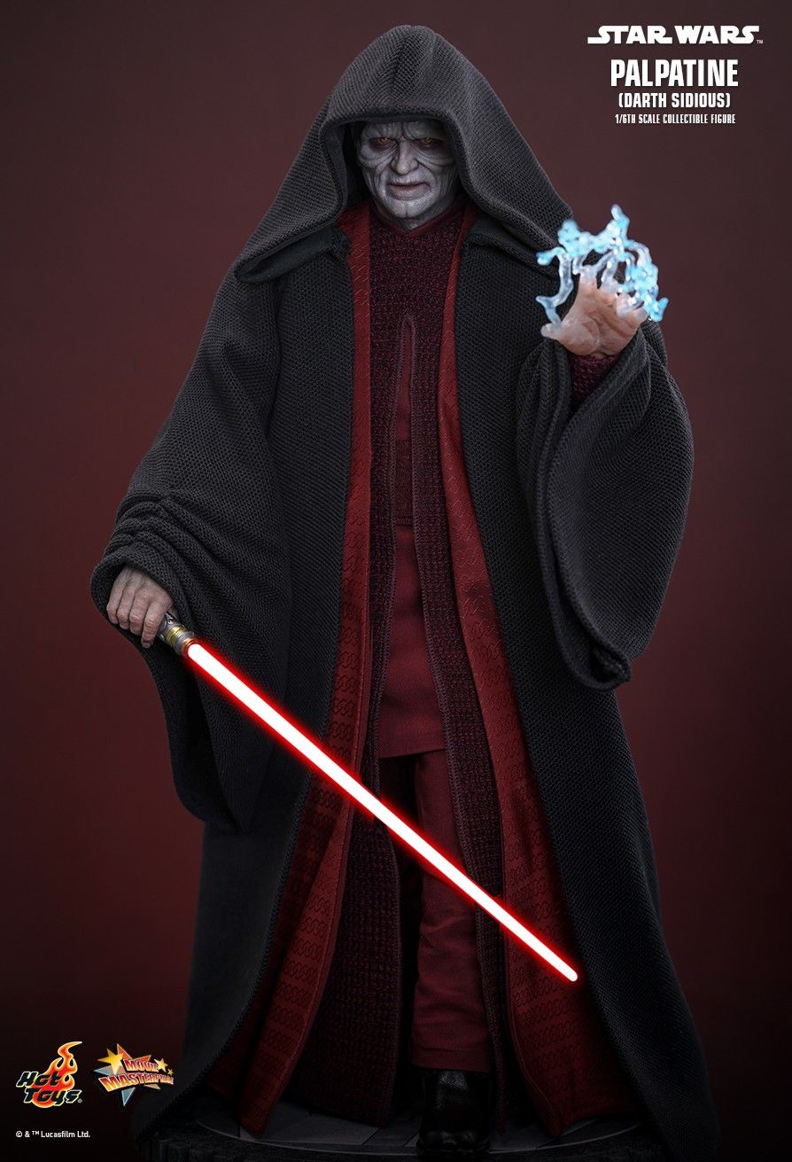 Star Wars Hot Toys Darth Sidious MMS805 Licensed Action Figure - Santoryu Resins Collectors