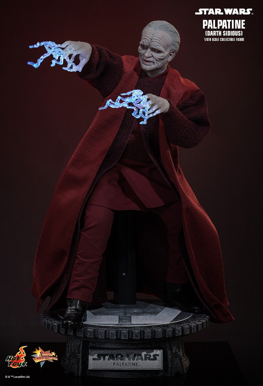 Star Wars Hot Toys Darth Sidious MMS805 Licensed Action Figure - Santoryu Resins Collectors