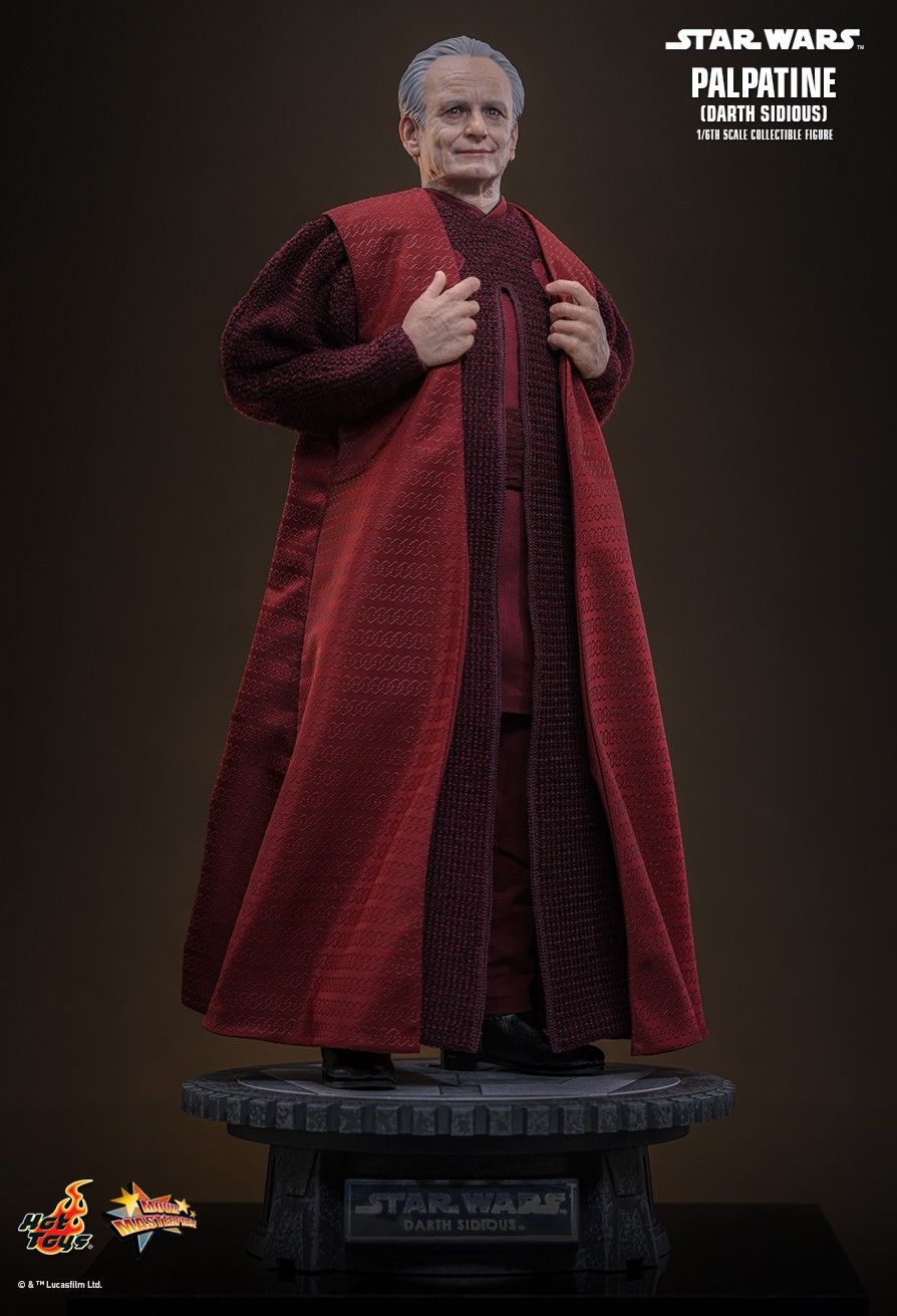 Star Wars Hot Toys Darth Sidious MMS805 Licensed Action Figure - Santoryu Resins Collectors