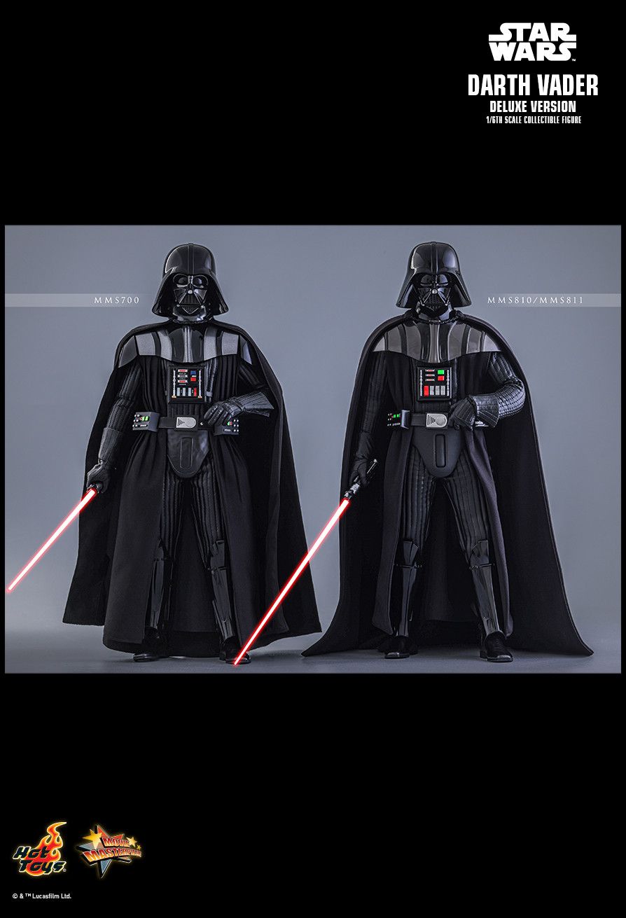 Star Wars Hot Toys Darth Vader MMS810 MMS811 Licensed Action Figure