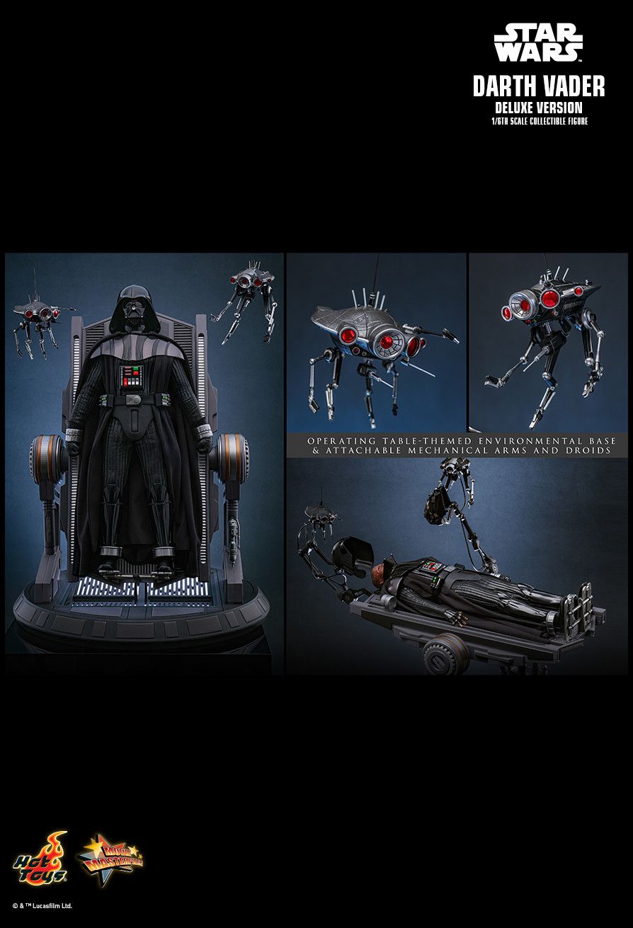 Star Wars Hot Toys Darth Vader MMS810 MMS811 Licensed Action Figure