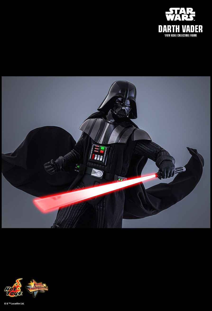 Star Wars Hot Toys Darth Vader MMS810 MMS811 Licensed Action Figure